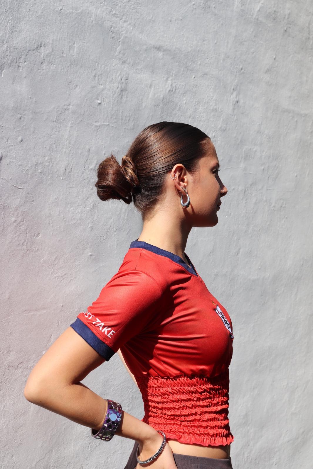 Side profile, tight crop